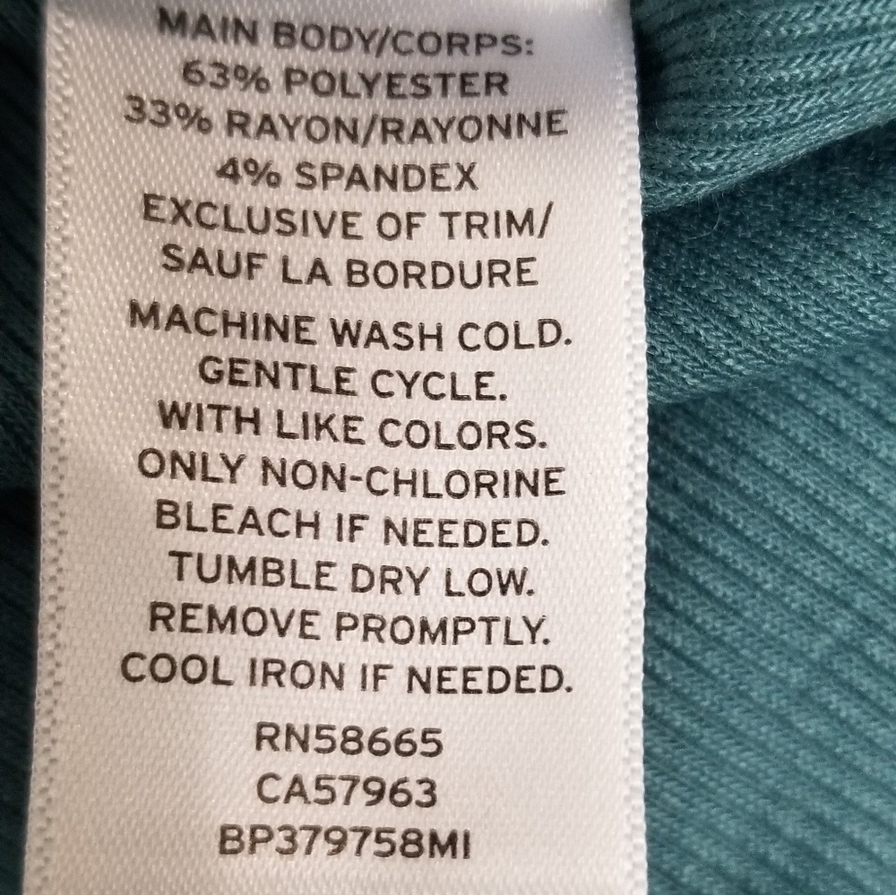 New With Tags! BP Ribbed Ruffle Tank Top - Picture 4 of 5